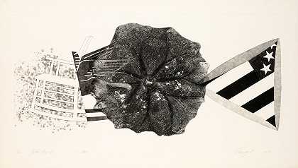 黑三角（第二州），1978年 by James Rosenquist