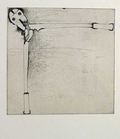 螺栓切割机（第一州），1972年 by Jim Dine