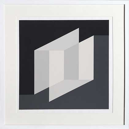 公文包2，文件夹26，图片1来自公式：表达，1972年 by Josef Albers