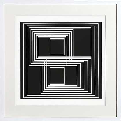 作品集1，33号文件夹，图片1，摘自《公式：表达》，1972年 by Josef Albers