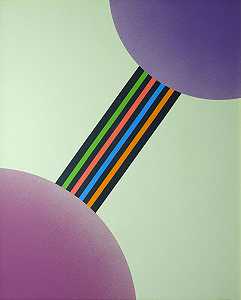 1975年第7号聚合物 by Raymond Jonson