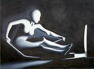 Body Electric，1988年 by Mark Kostabi