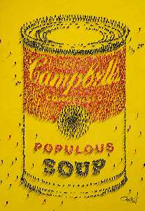 人口稠密的汤黄色，2020年 by Craig Alan