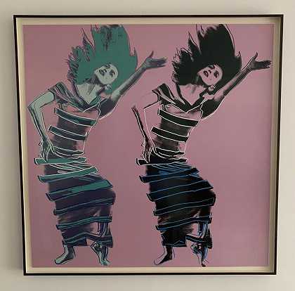 萨蒂里克音乐节歌曲（玛莎·格雷厄姆组曲中的独特试验证明），1986年 by Andy Warhol