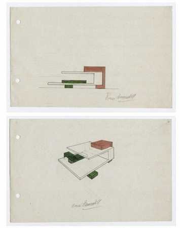结构草图（体积；体和位移）；结构草图（体积；体和位移） by Noemi Escandell