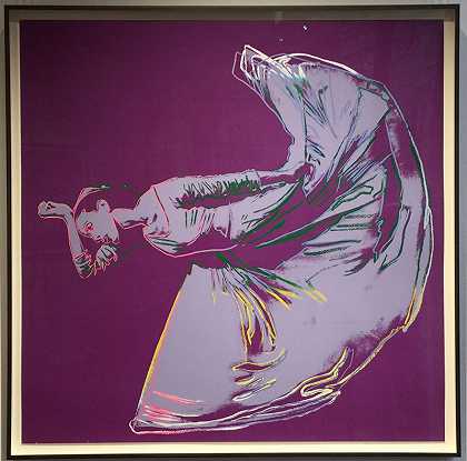 《致世界的信》（The Kick）玛莎·格雷厄姆套房的独特审判证据，1986年 by Andy Warhol
