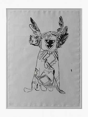 卡奇纳娃娃，1986年 by Andy Warhol