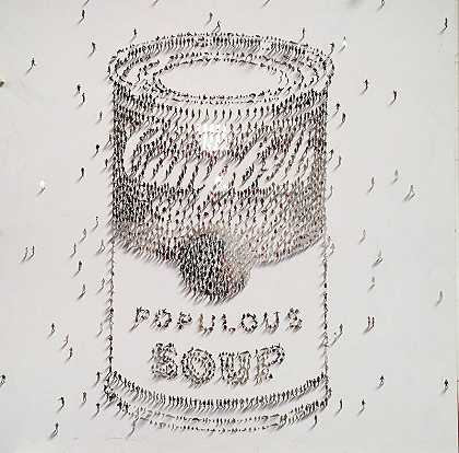Populus Soup（Chrome），2021 by Craig Alan
