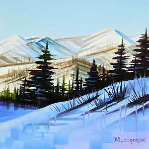 山上的Frozen Side，2021 by Michelle Condrat