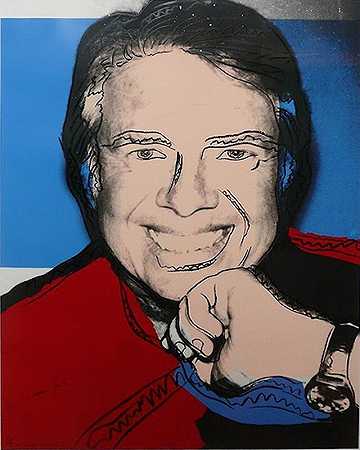 吉米·卡特11（FS 11.151），1976年 by Andy Warhol