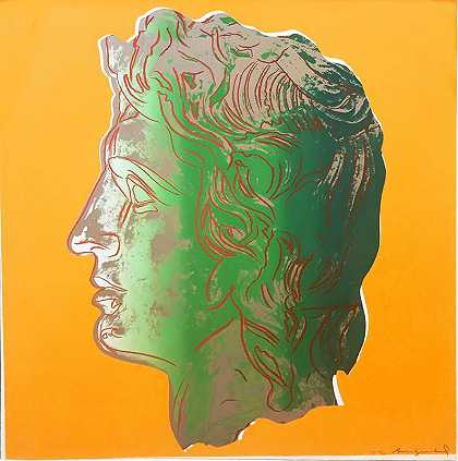 亚历山大大帝二世。291, 1982 by Andy Warhol
