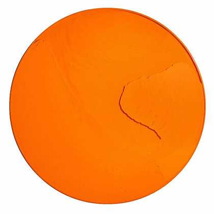 圆形橙色斑点，2012 by Manuel Merida
