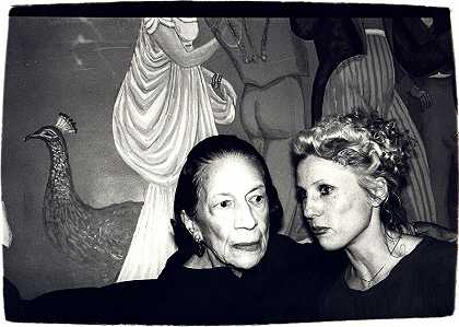 戴安娜·弗里兰和小叮当，1970年代 by Andy Warhol