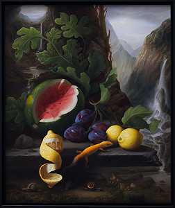 外来水果，2021 by Dan Bunn