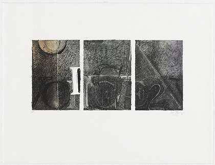 声音2，1983年 by Jasper Johns