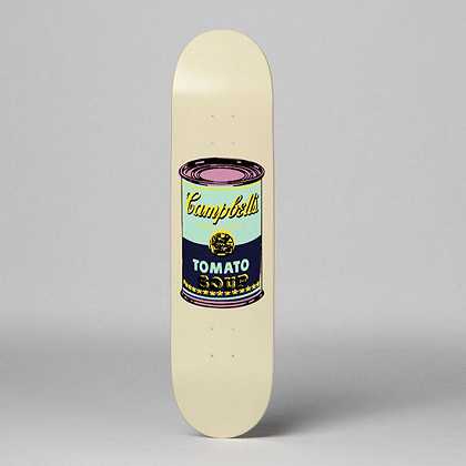 2017年坎贝尔汤罐（茄子）滑板甲板 by Andy Warhol