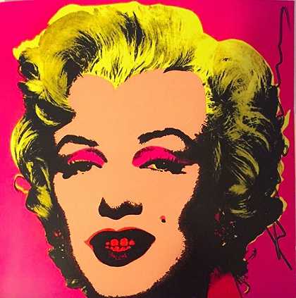 Marilyn邀请函（Castelli Graphics），1981年 by Andy Warhol