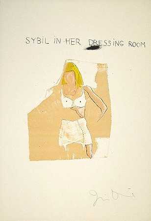 道林·格雷，西比尔，1990-2000年 by Jim Dine