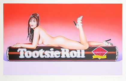 Tootsie Roll，2007年 by Mel Ramos