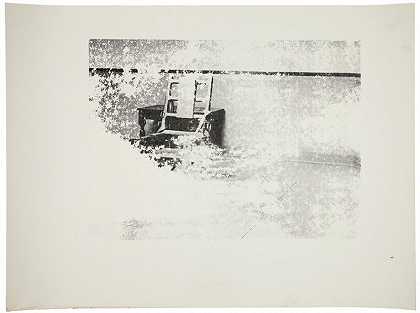 电椅（F.和S.IIIA.4[b]），约1978年 by Andy Warhol