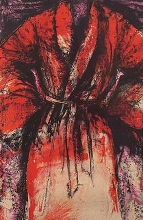 1984年洛杉矶的一件长袍 by Jim Dine