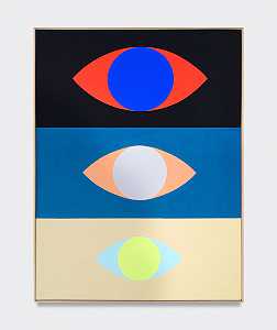 眼睛#2，2014 by Richard Colman