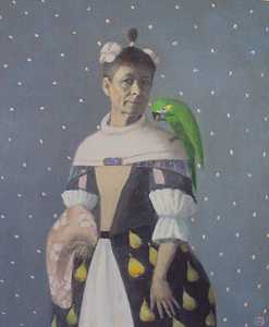鹦鹉自画像，4200 by Olga Antonova