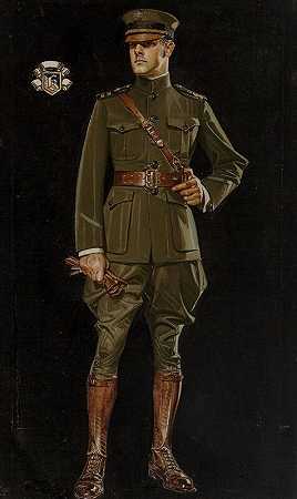 士兵的骄傲，库珀海默之家广告，1916-1917年 by Joseph Christian Leyendecker