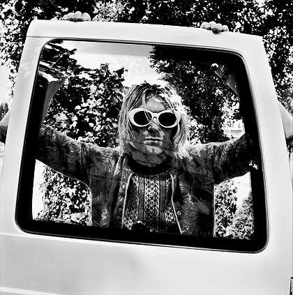 Kurt Cobain，西雅图（1993年） by Anton Corbijn