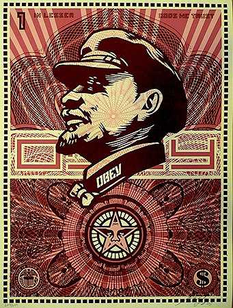 列宁货币（2003） by Shepard Fairey
