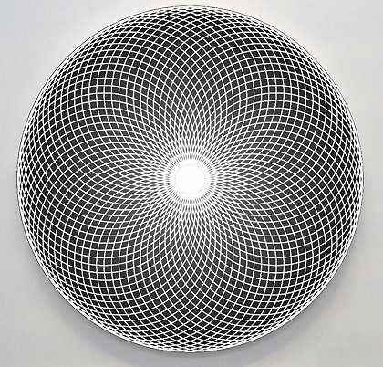 John Zoller，《白色辐射漩涡爆发》（2021） by John Zoller