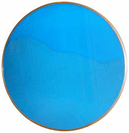 锰蓝色圆圈（2011） by Manuel Merida