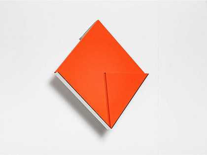 重叠（橙色），4（2020年） by Fernanda Fragateiro