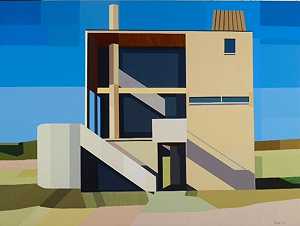 Gwathmey House（由Charles Gwathmey设计，Amagansett，1965年）（2012年） by Andy Burgess