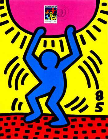 国际青年年（1985） by Keith Haring