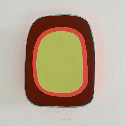 门户-黄色、红色、巧克力色（2921） by Laurie Skantzos