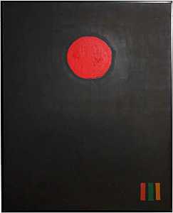 镉红光盘（1971） by Adolph Gottlieb
