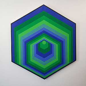 Sin Hat 2（1972） by Victor Vasarely