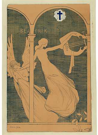 贝娅特丽克丝（1892-1893） by Edmond Aman-Jean