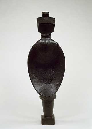 汤匙女（女cuillère）（1926年（1954年） by Alberto Giacometti