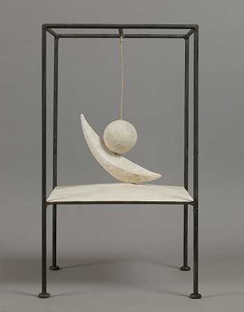 吊球（1930-1931） by Alberto Giacometti