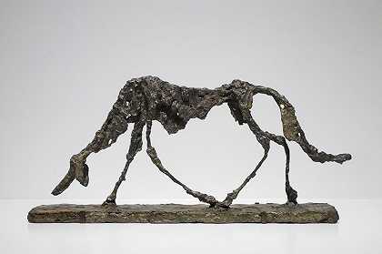 狗（狗）（1951） by Alberto Giacometti
