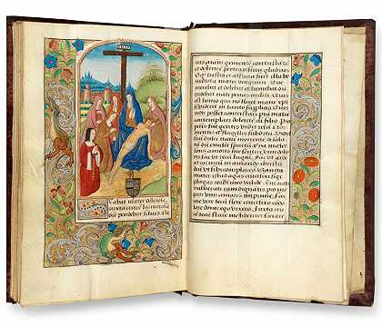 小时制（使用鲁昂语）（约1510年） by Attributed to Master of the Missal of Amboise Le Veneur