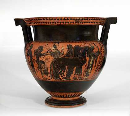 搅拌碗（克拉特）（公元前520-510年） by Greek