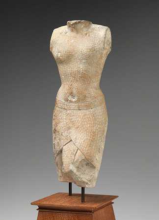 雕塑家的大步国王模特（公元前305-250年） by Egyptian