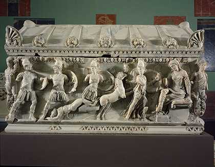 石棺（棺材）（2世纪） by Roman, 2nd century