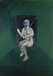 《波将金号战舰护士》研究（1957年） by Francis Bacon