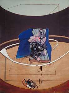 折叠床肖像画研究（1963年） by Francis Bacon