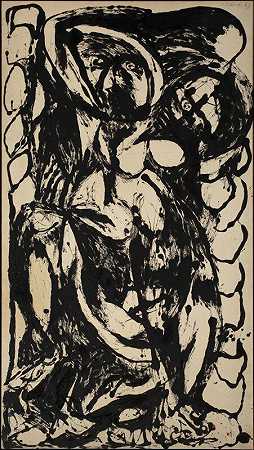 第五（1952） by Jackson Pollock