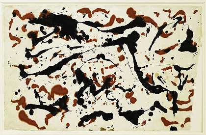 无题（1951） by Jackson Pollock